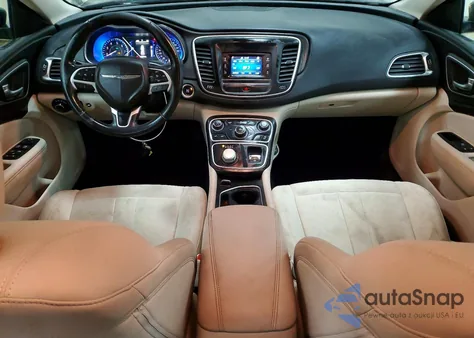 2015 Chrysler 200 Limited from USA, damaged, VIN 1C3CCCAB4FN504623